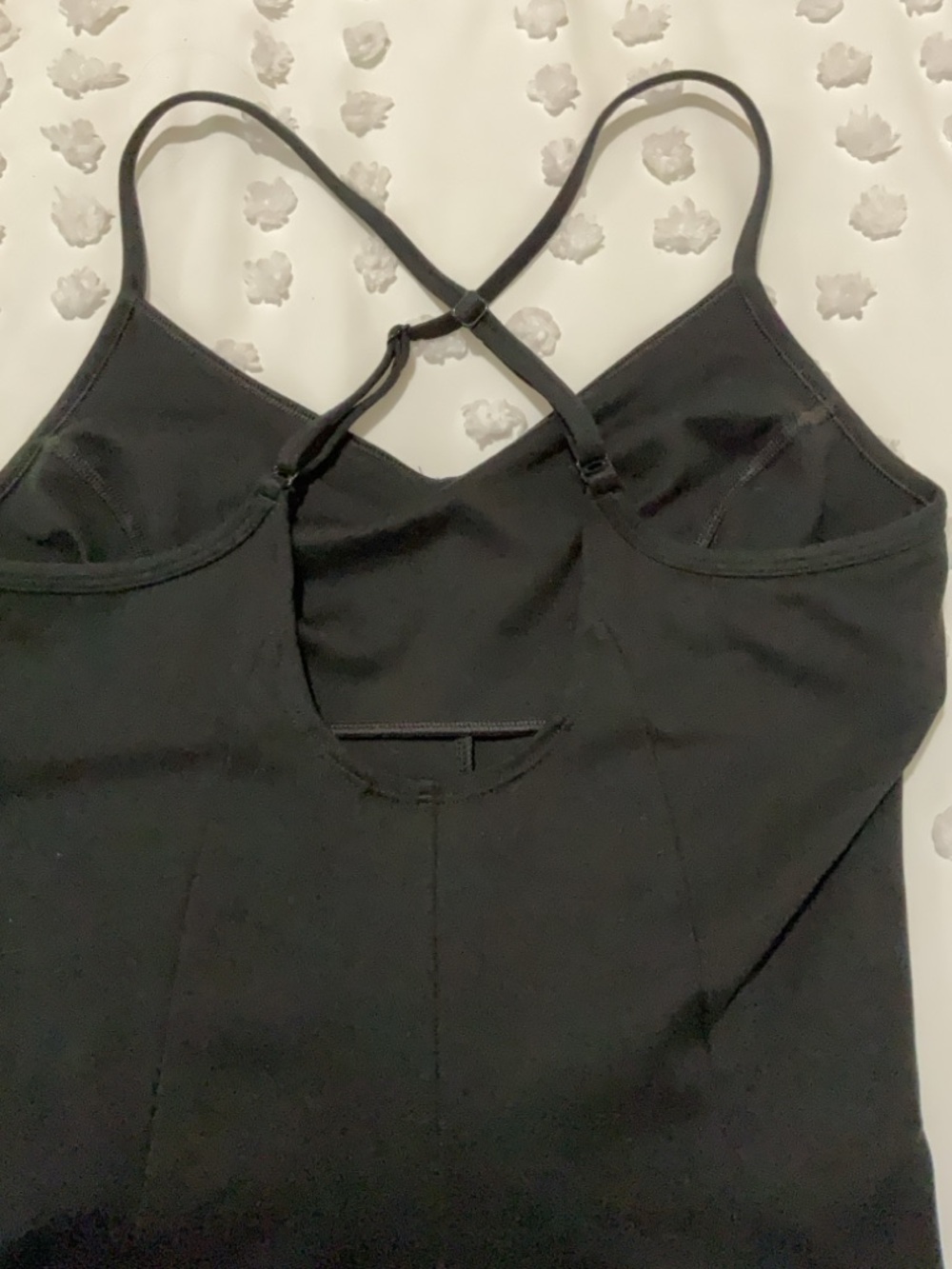 Victoria's Secret Black Strappy Workout Tank - Picture 1 of 3